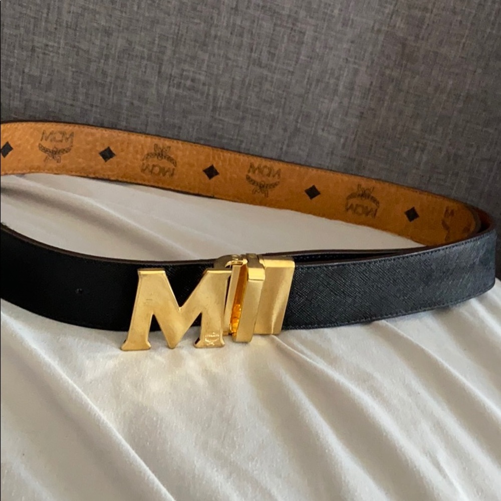 Men’s MCM belt- Authentic